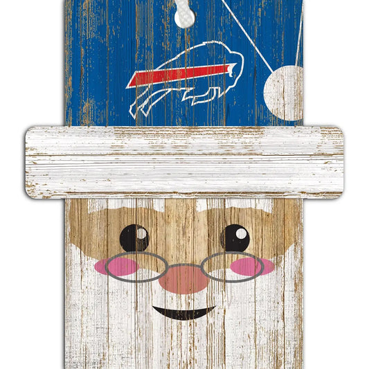 Buffalo Bills - Holiday Santa Ornament