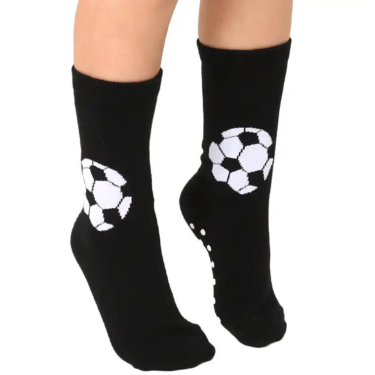 Kids 3D Packaged Crew Socks - Soccer Ball