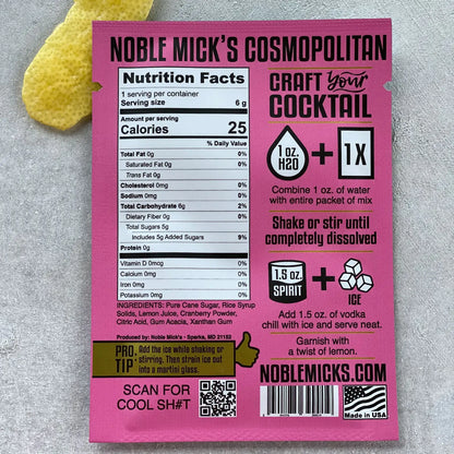 Single Serve Craft Cocktail - Cosmopolitan