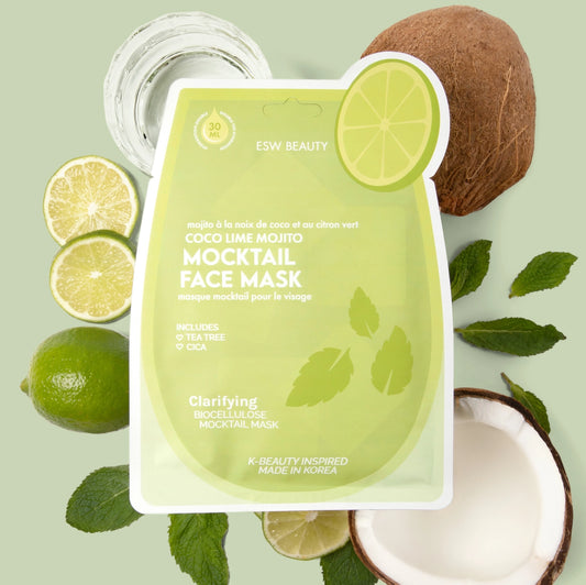ESW Mocktail Face Mask - Coco Lime Mojito