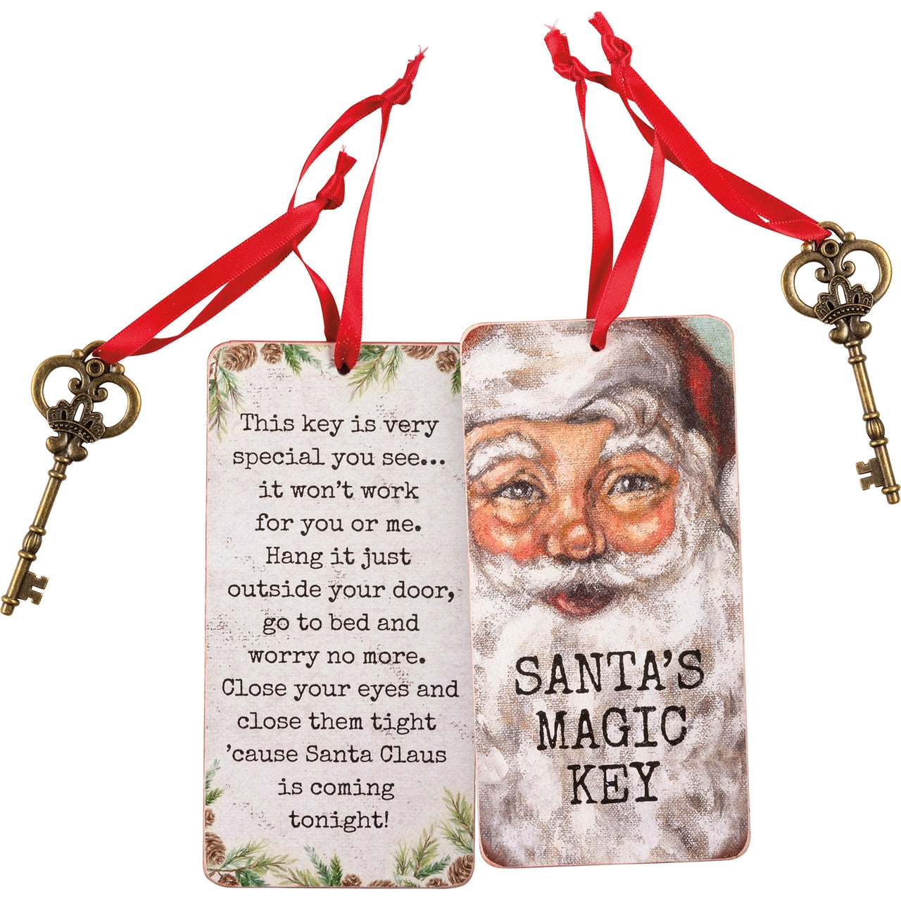 Holiday Ornament - Santa's Magic Key