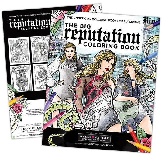 FINAL SALE - Taylor Swift Reputation Coloring Book