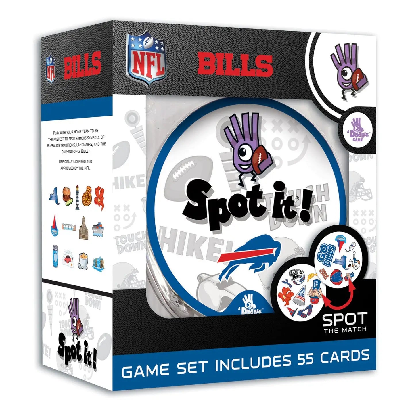 Buffalo Bills - Spot It! Card Game