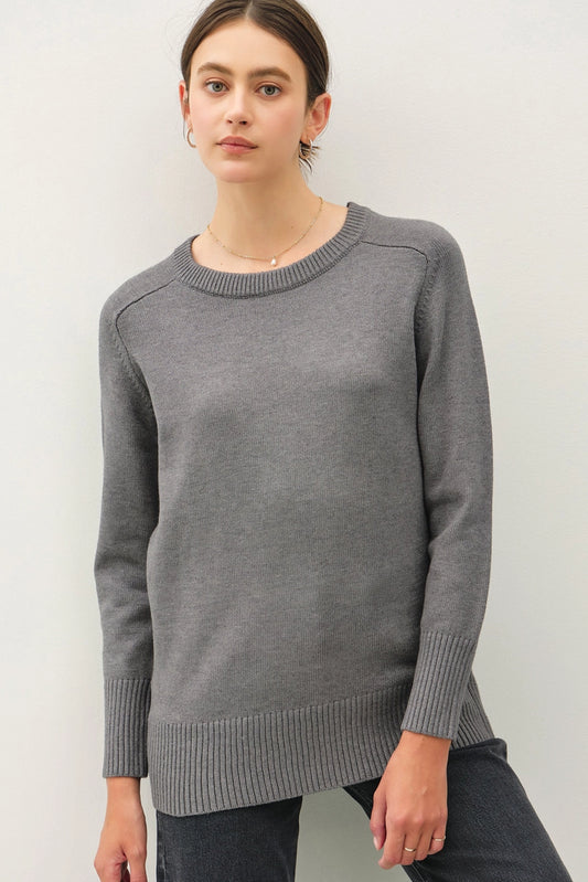 Raglan Sleeve Oversized Sweater