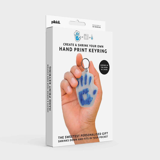 Hand Print Shrink Key Chain Kit