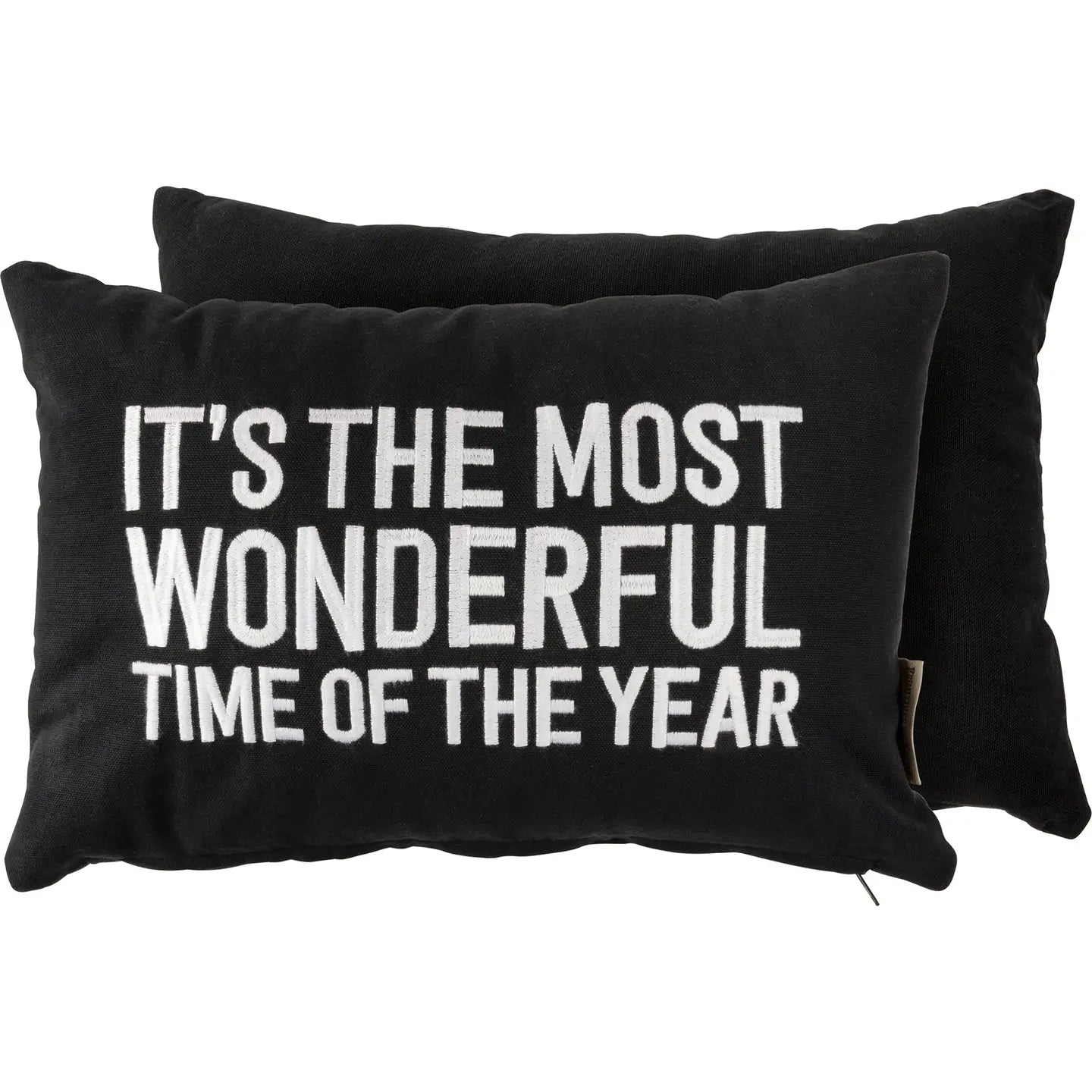 Holiday Decor - It's the Most Wonderful Time of the Year Pillow