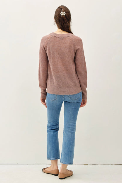 Wool Blend Lightweight Sweater