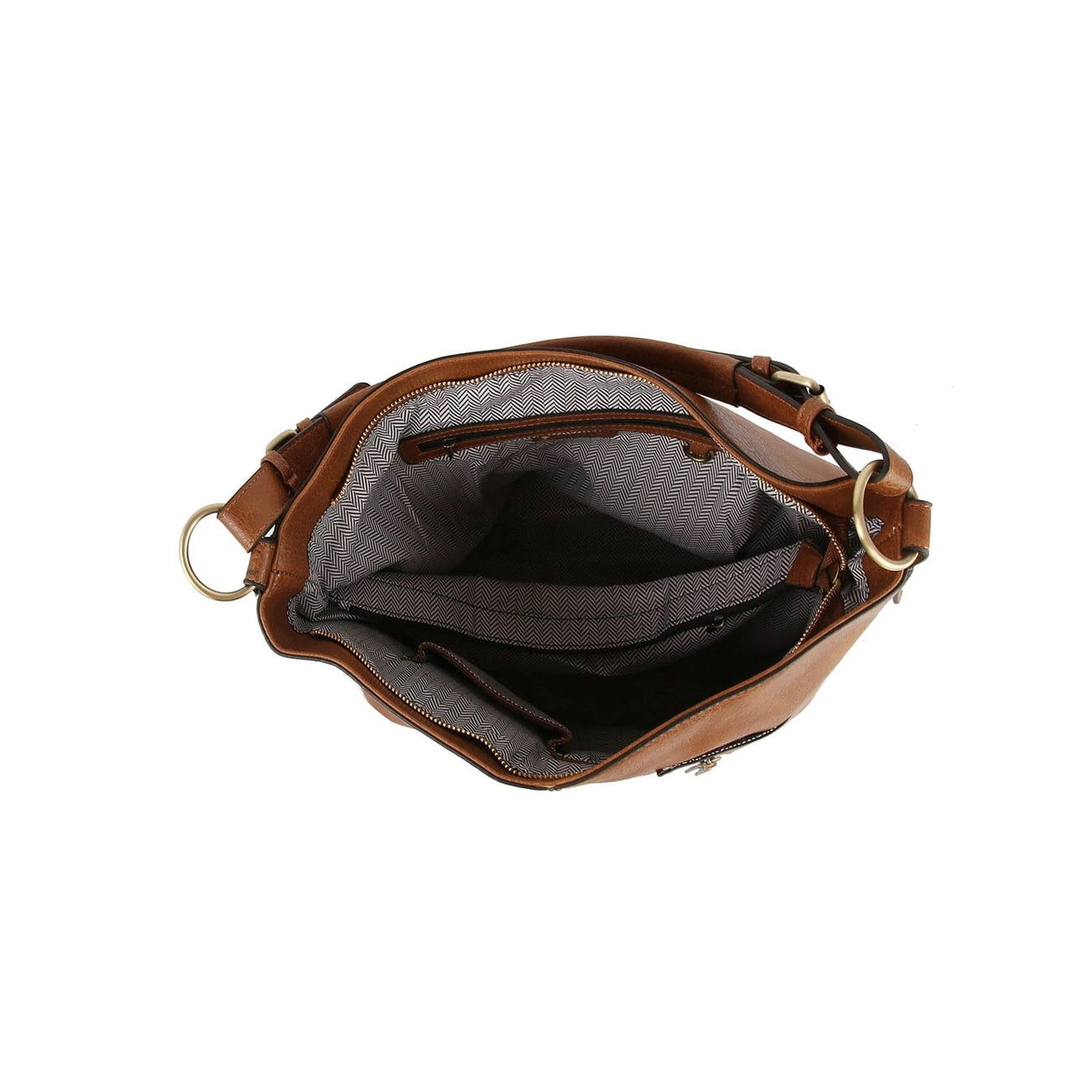Hobo Shoulder Bag {Brown}