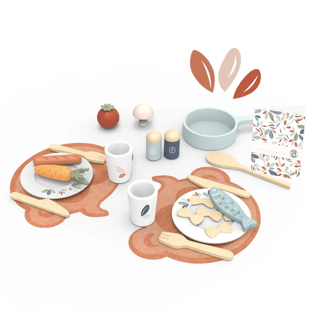 Wooden Toy - Dining Set