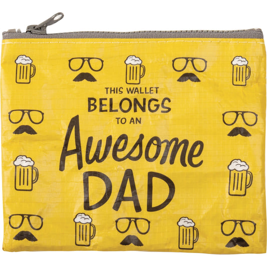 Zipper Wallet - Awesome Dad