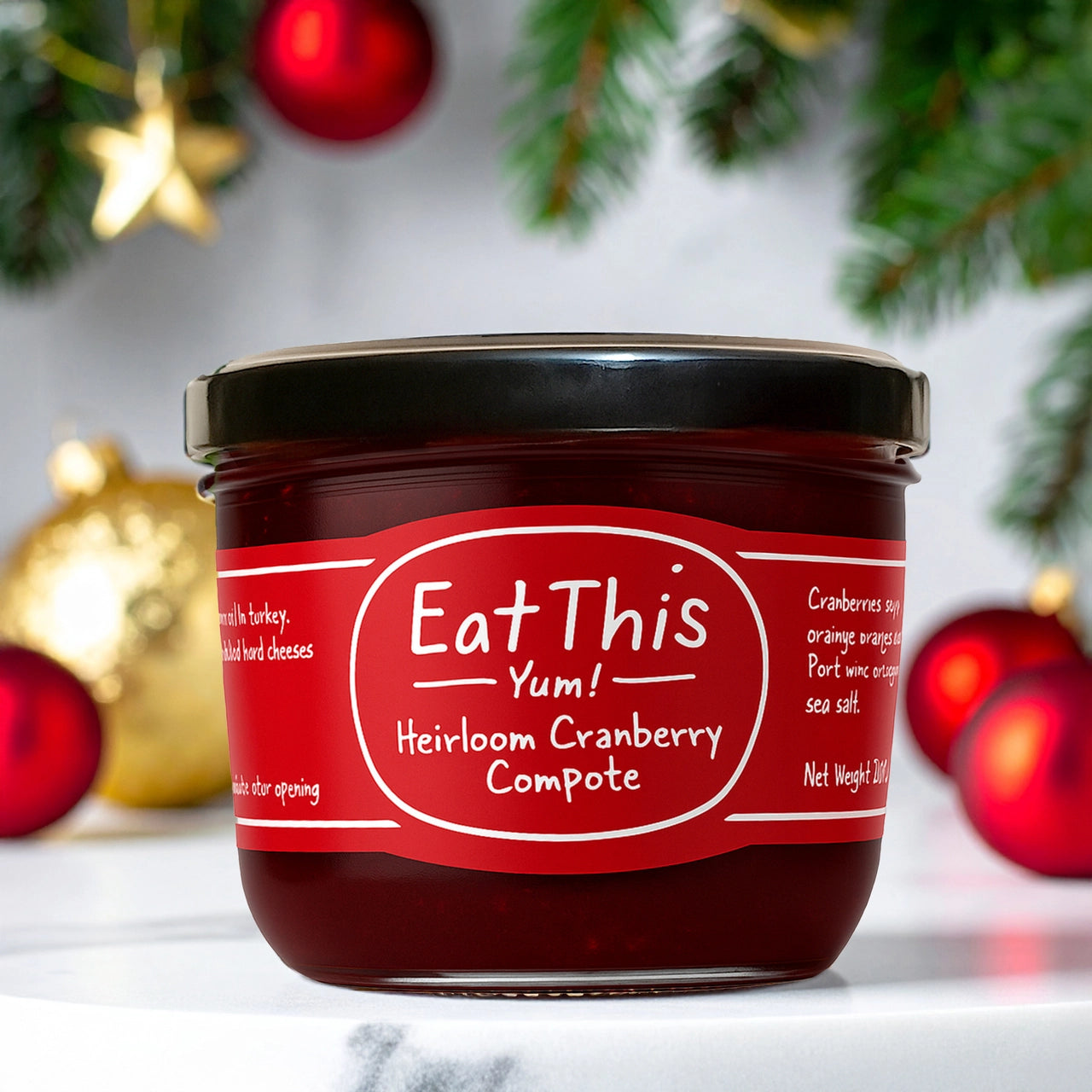 Eat This Yum - Heirloom Cranberry Compote
