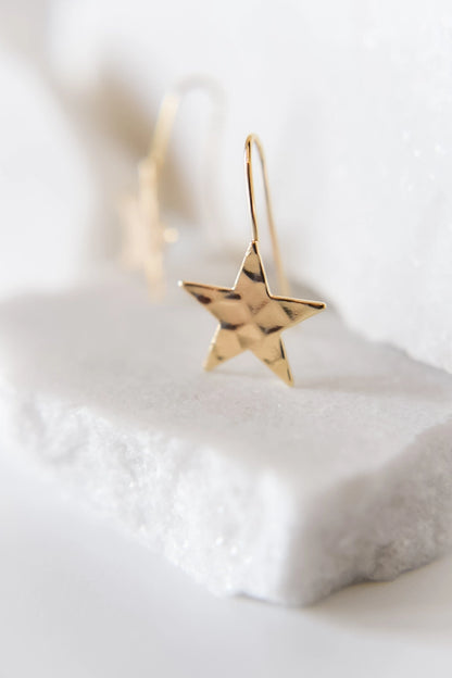 Star Hook Earrings