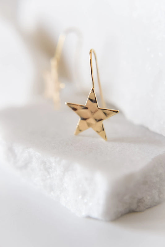 Star Hook Earrings
