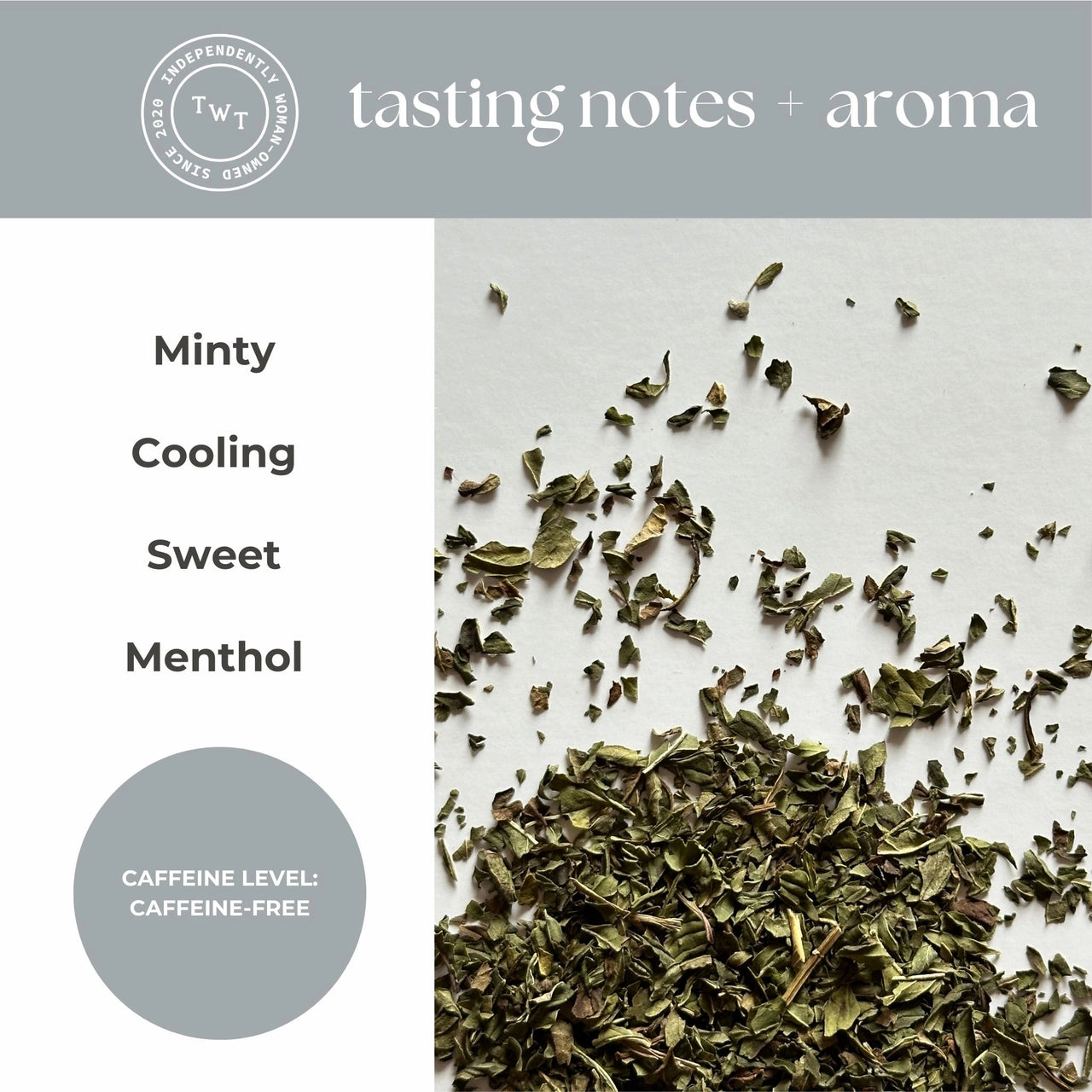 Tea With Tae - Peppermint Herbal Minty Tea