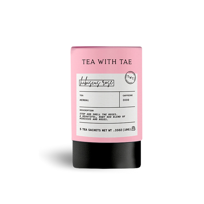 Tea With Tae - Hibiscus Rose Herbal Tea