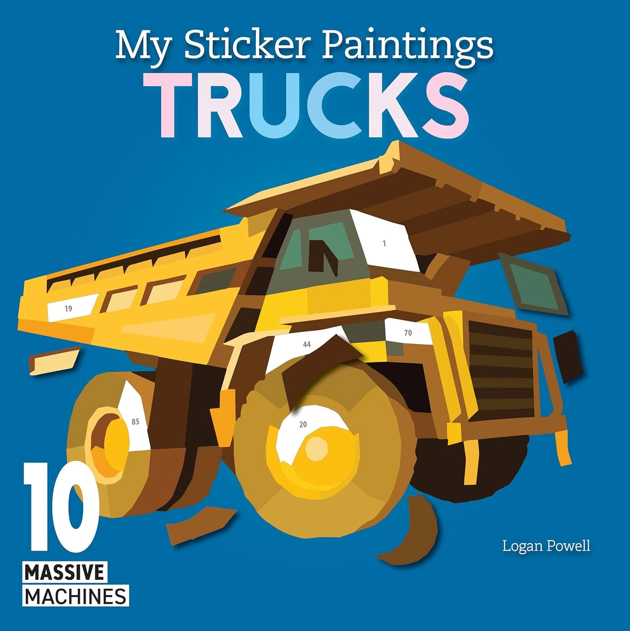 My Sticker Paintings - Trucks