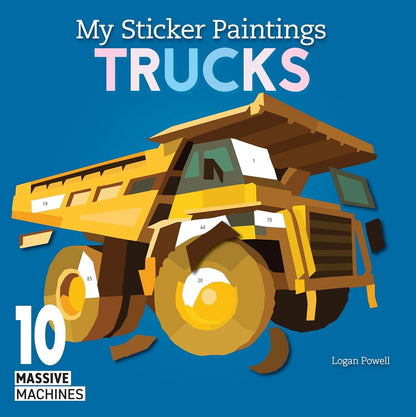 My Sticker Paintings - Trucks