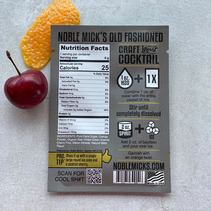 Single Serve Craft Cocktail - Old Fashioned