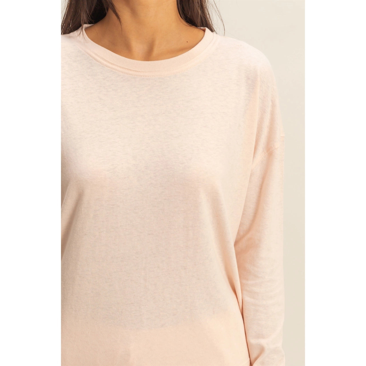 Black Friday Doorbuster - Crew Neck Long Sleeve Tee