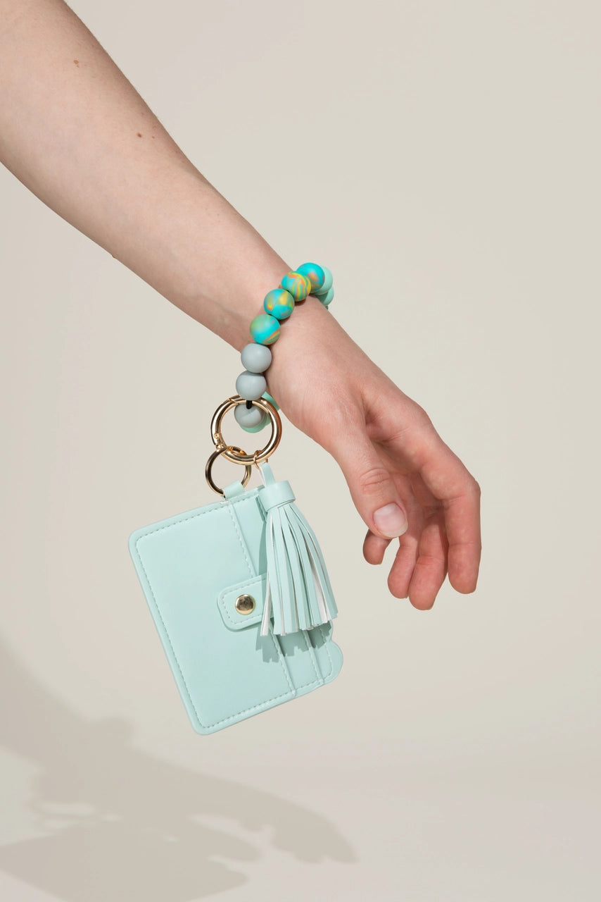 Silicone Wristlet + Wallet {Mult. Colors}