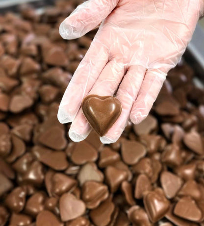 Bag of Chocolate Mini Hearts