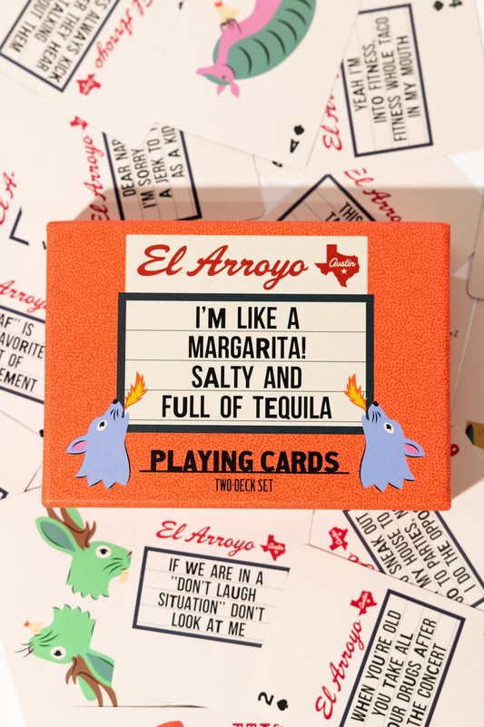 El Arroyo Two-Deck Set Playing Cards - Happy Hour