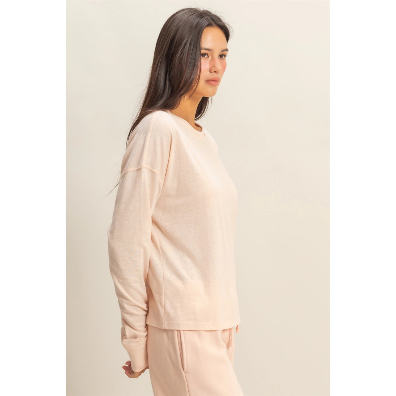 Black Friday Doorbuster - Crew Neck Long Sleeve Tee