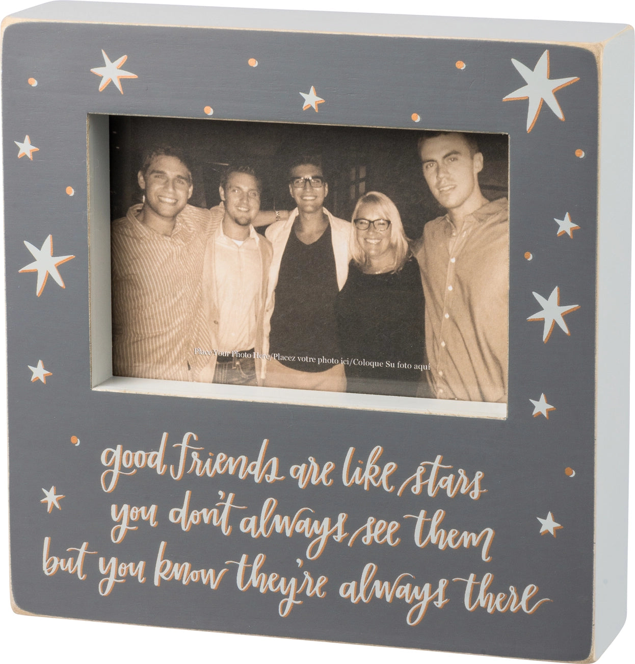 Good Friends Are Like Stars Box Frame