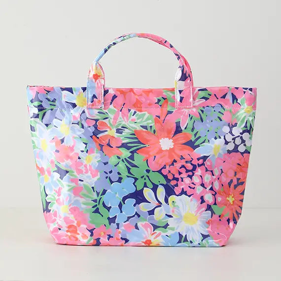 FINAL SALE - Waterproof Tote Bag Pvc Beach Bag Garden Getaway