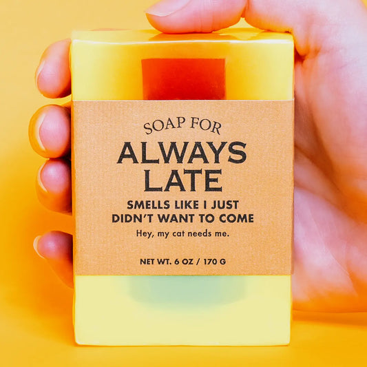 A Soap For Always Late | Funny Soap