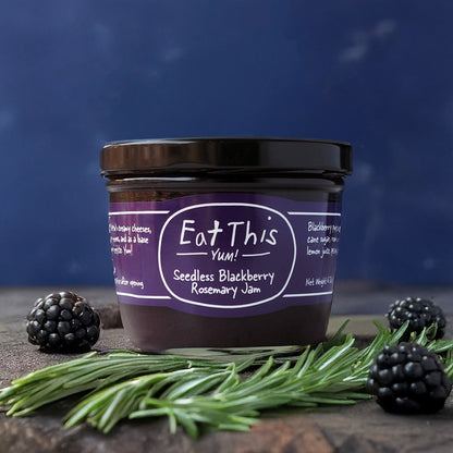 Eat This Yum - Seedless Blackberry Rosemary Jam