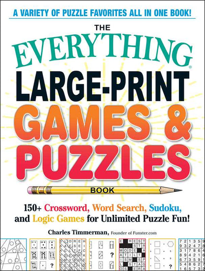 Everything Large-Print Games & Puzzles Book