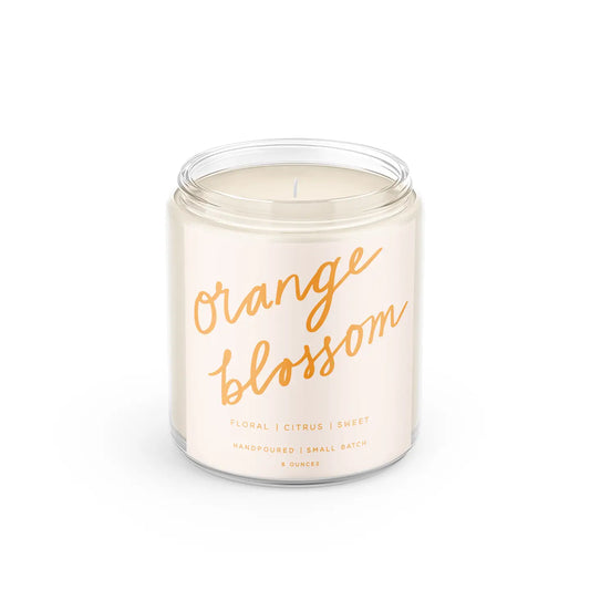 Orange Blossom Soy Wax Candle