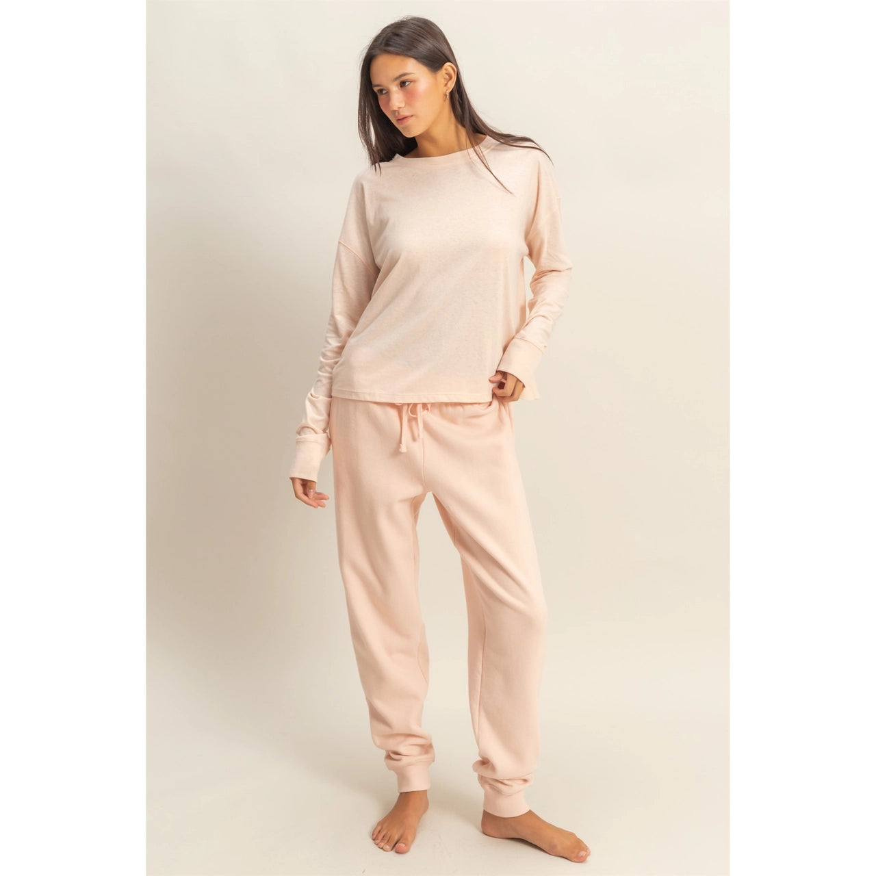 Black Friday Doorbuster - Crew Neck Long Sleeve Tee