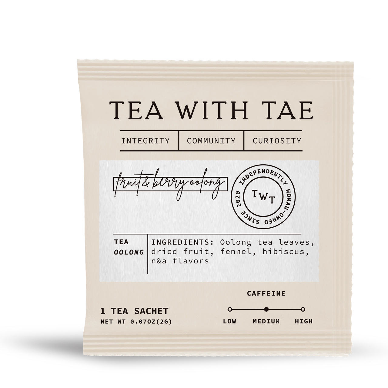 Tea With Tae - Fruit & Berry Oolong Tea
