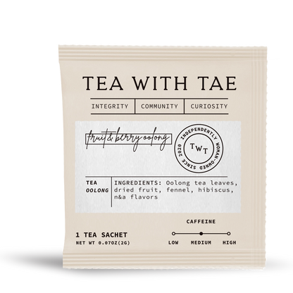 Tea With Tae - Fruit & Berry Oolong Tea