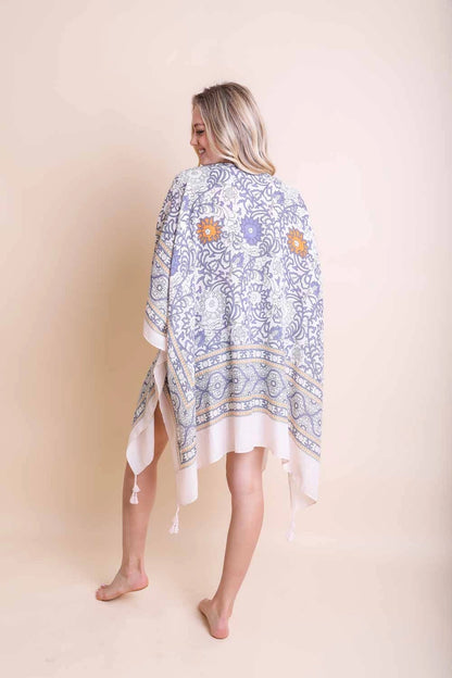 Tapestry Tassel Kimono