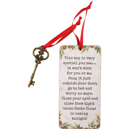 Holiday Ornament - Santa's Magic Key