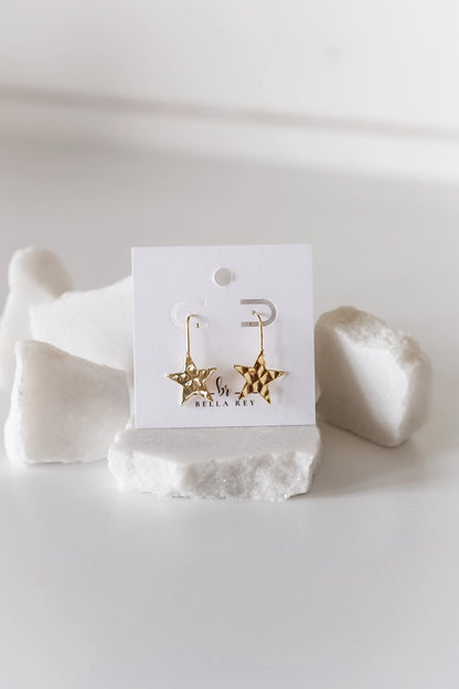 Star Hook Earrings