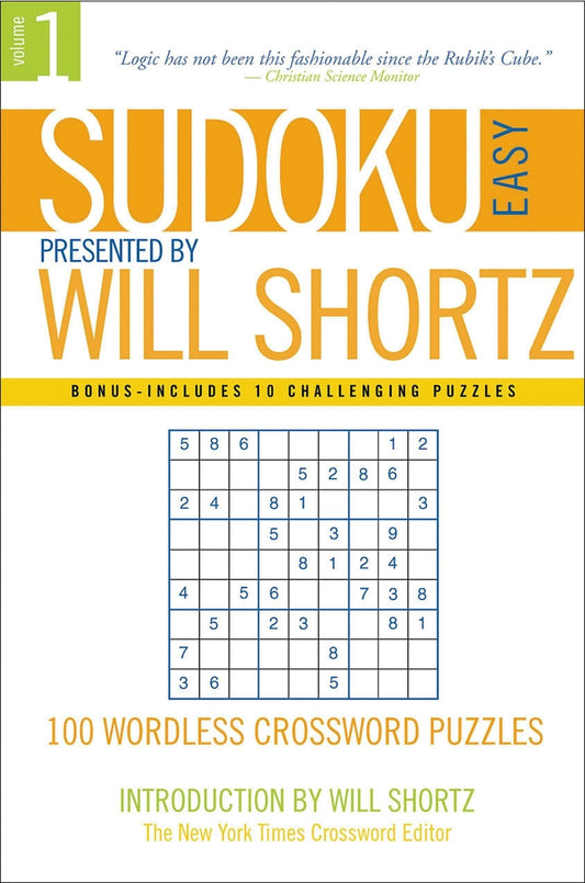 Sudoku Easy Volume 1: 100 Wordless Crossword Puzzles