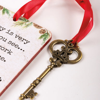 Holiday Ornament - Santa's Magic Key