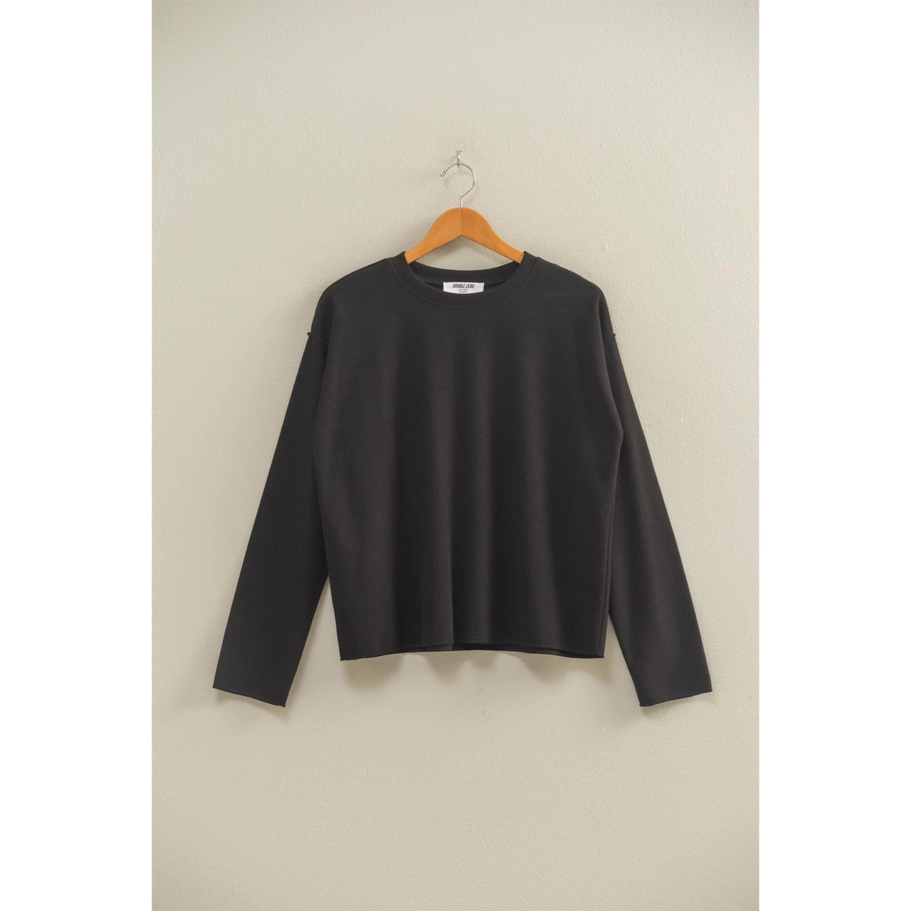 Black Friday Doorbuster - Reverse Seam Long Sleeve Top