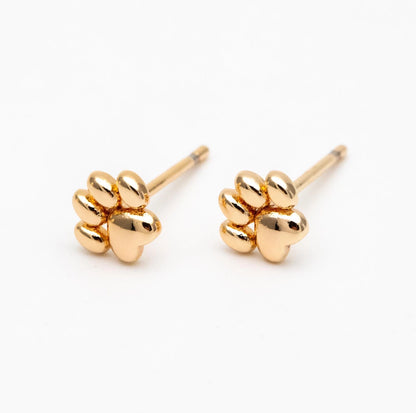 Winnie Paw Print Studs