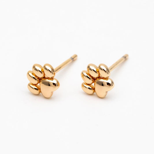 Winnie Paw Print Studs