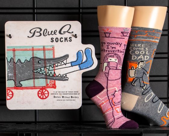 FINAL SALE - Blue Q Socks