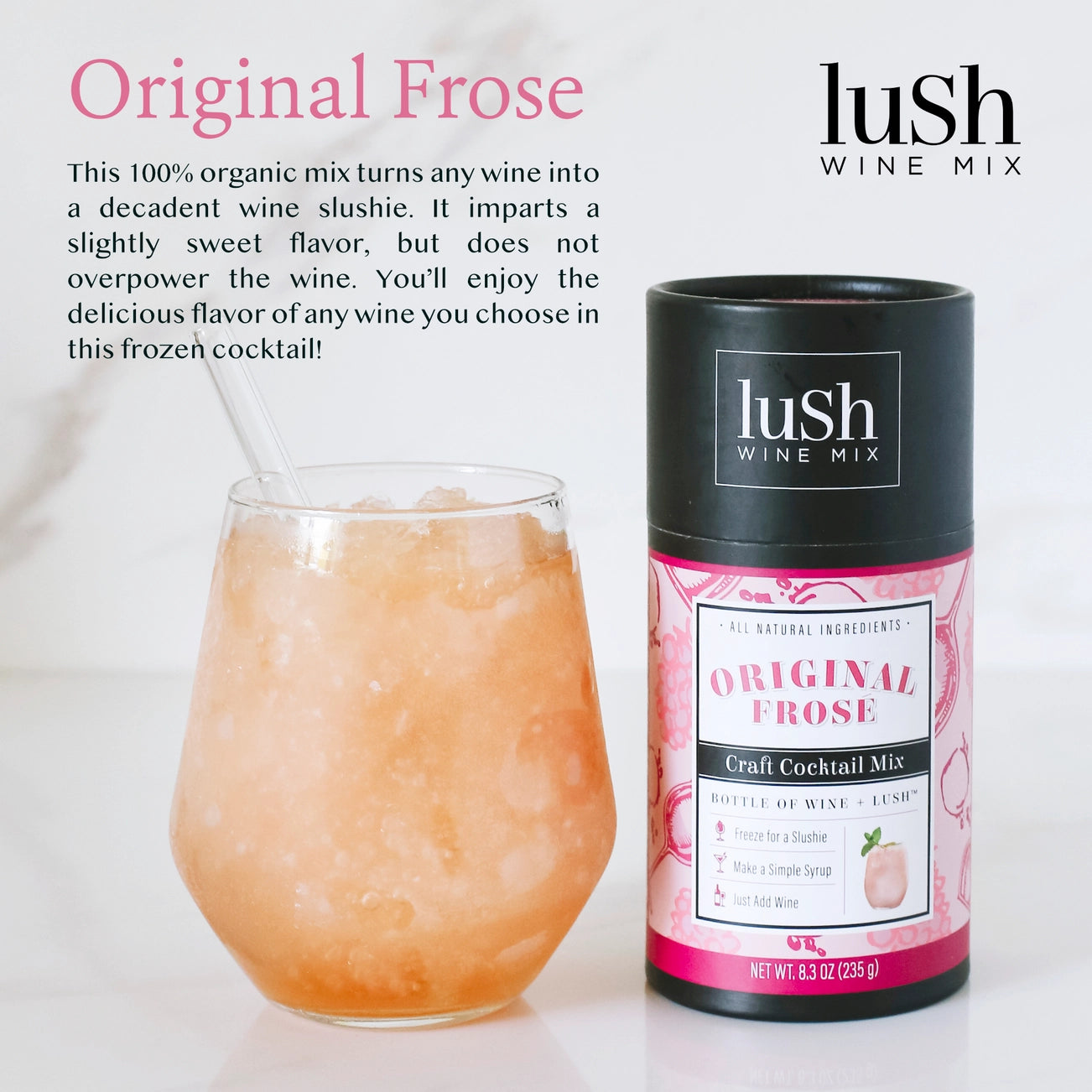 Lush Wine Mix Original Frose