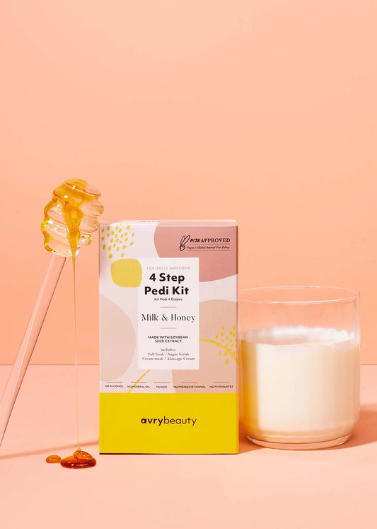 Pedi Spa Set - Milk & Honey 4 Step Kit