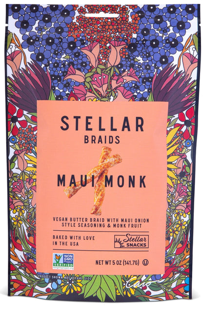 Stellar Pretzel Braids - Maui Monk 5oz
