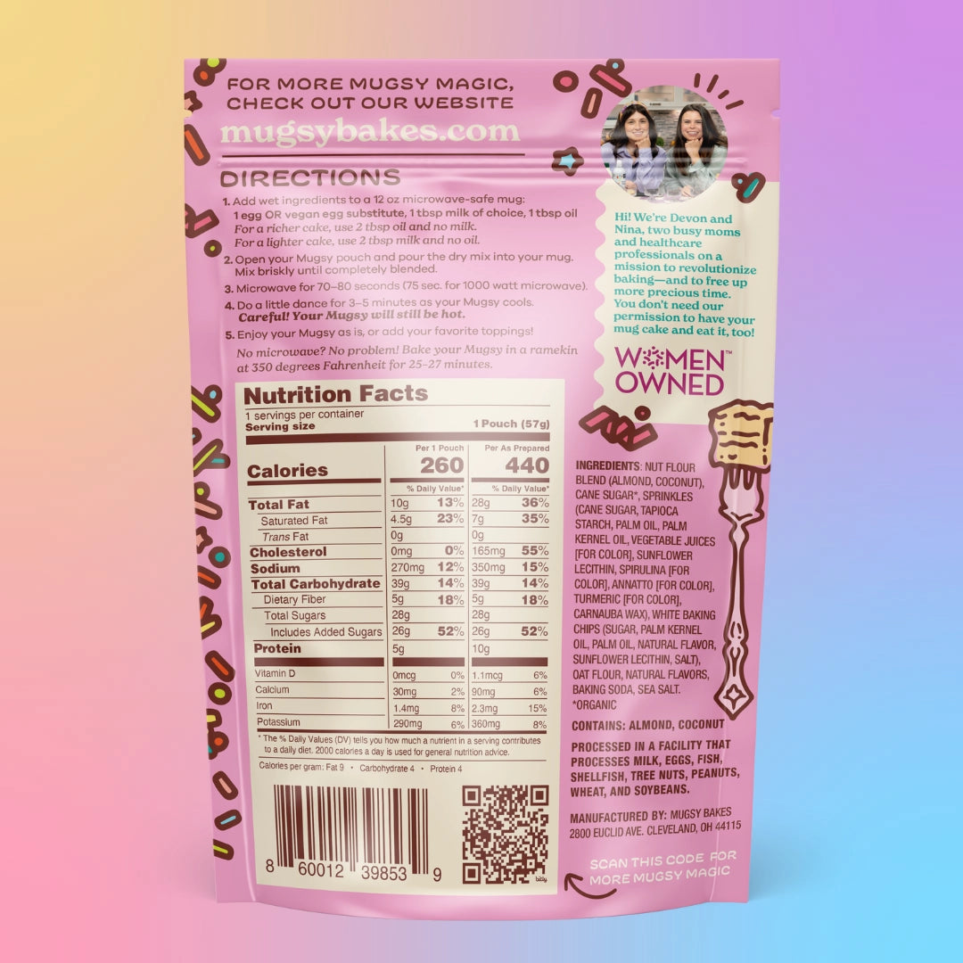 Mug Cake Mix - Birthday Cake
