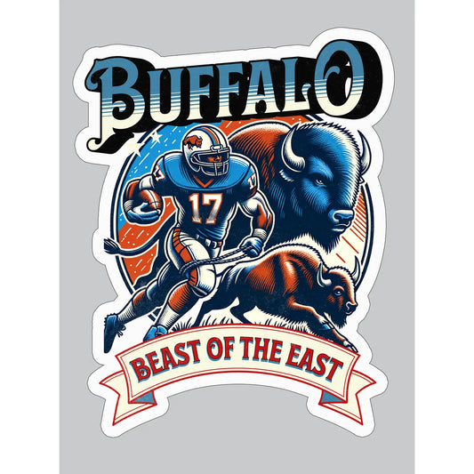 Buffalo Bills Sticker - Beast of the East